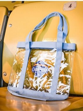 New Dodgers Clear Light Blue Tote Bag - Mother’s Day Clear Tote Bag- Official